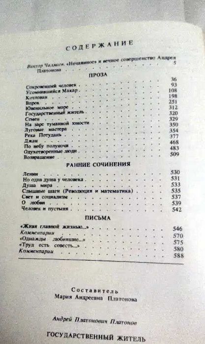 А. Платонов - Государственный житель