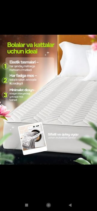 Matras ustiga chehol