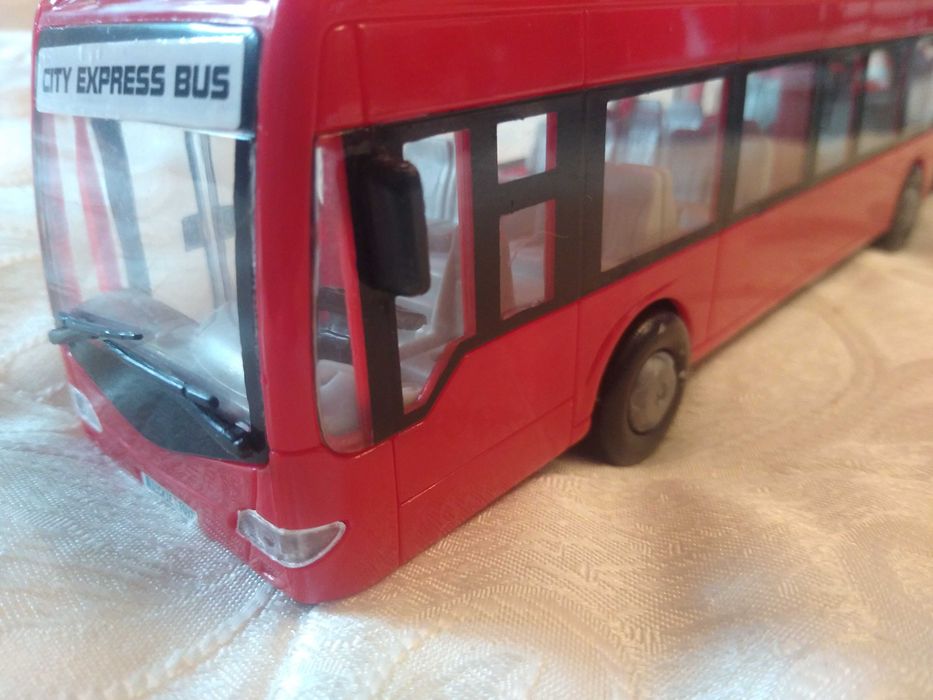 Autobuz de jucărie City Express Bus 45 cm lungimea