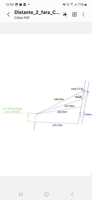 Vand teren intravilan 500 mp Chișoda – zonă în dezvoltare, potrivit casă/duplex, fără comision