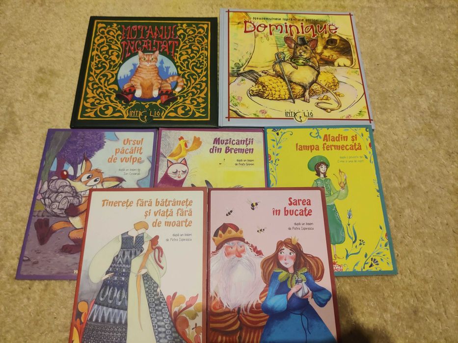Carti pentru copii– stare foarte buna/ ca noi