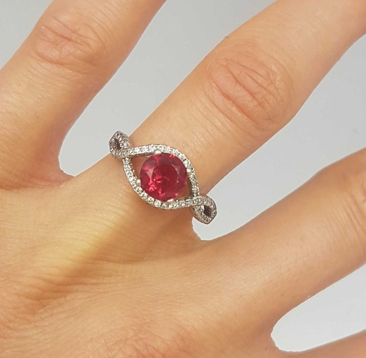 Superb inel vintage din argint