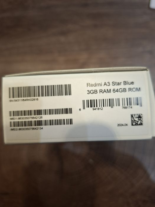 Xiaomi Redmi A3 година на производство 2024