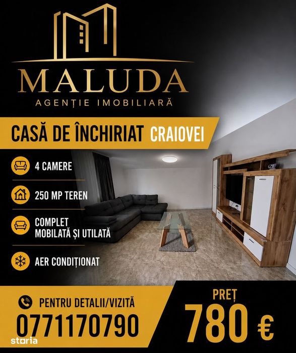 Casa de inchiriat Craiovei