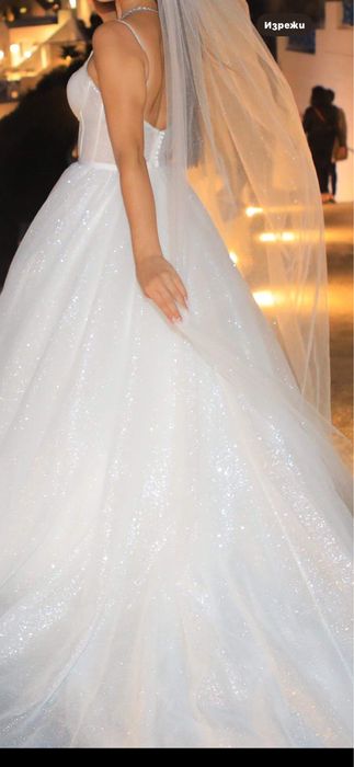 Дизайнерска булченска рокля по поръчка