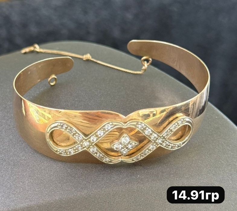 Браслеты, комплект"Мадонна", серьги "Айшык"