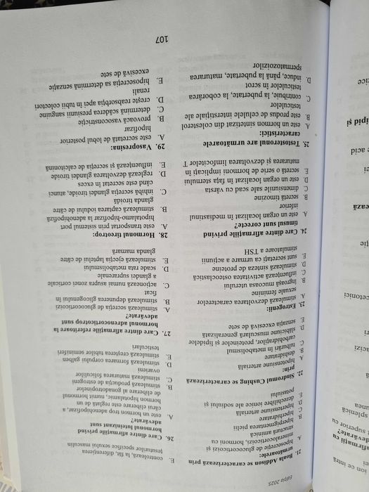 Culegeri admitere medicină UMF Cluj 2023, 2018