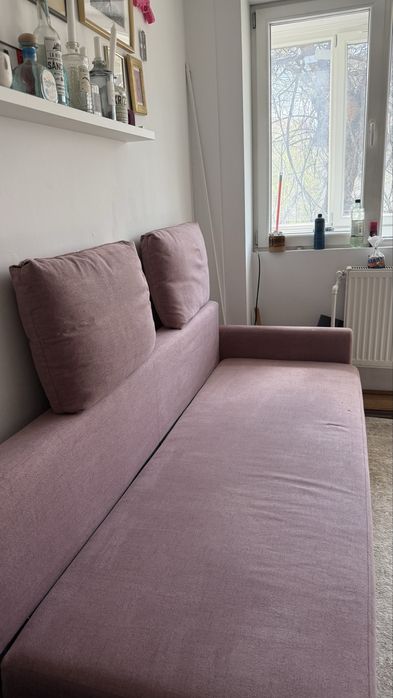 Canapea extensibila ikea mid century style