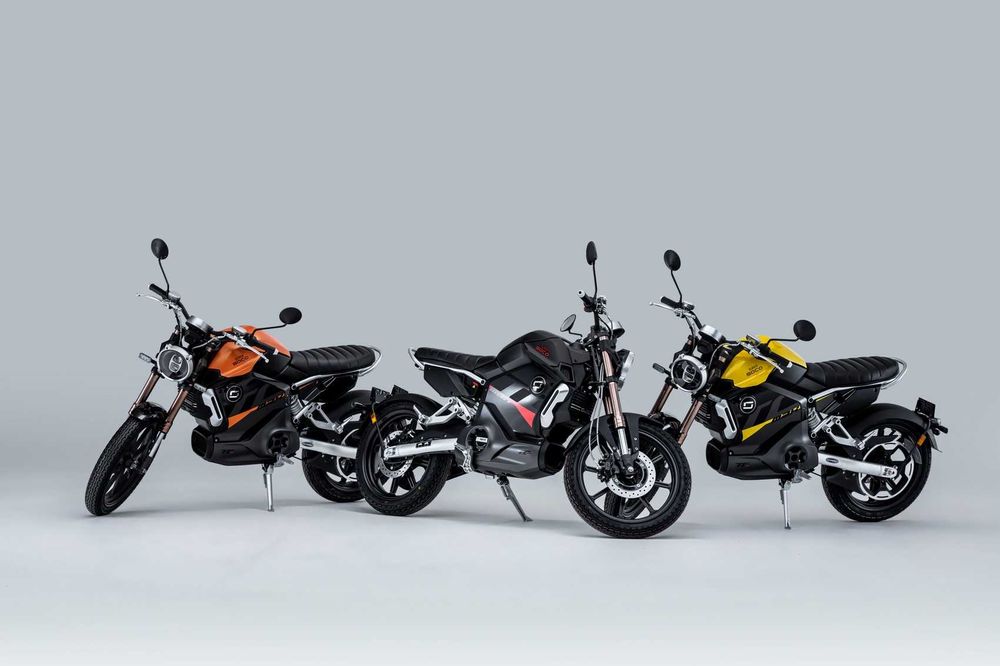 Електрически мотоциклет - мотор - SUPER SOCO - TC MAX