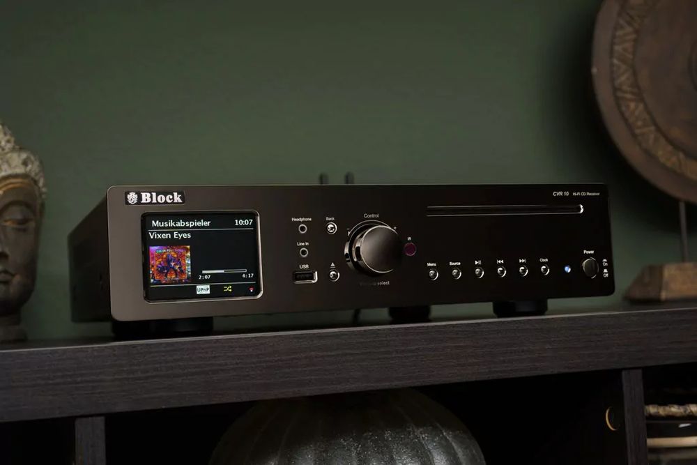 Cd  receiver internet  Block CVR 10