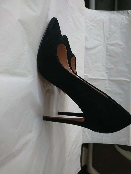 Topshop Buffalo London черни обувки на ток