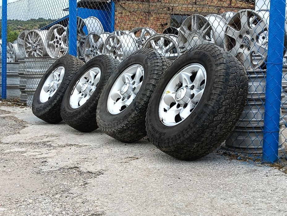 16" джанти Hyundai Terracan 6x139.7 + гуми 245/70R16 Grabber AT3 джип