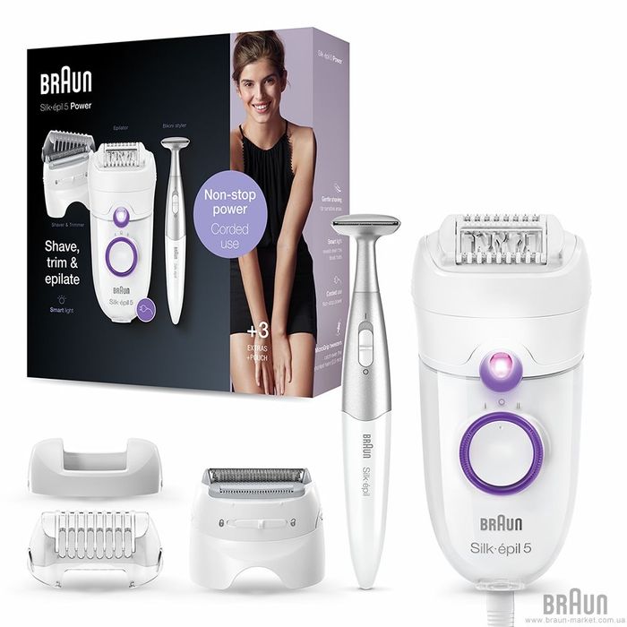 Эпилятор Braun Silk-epil 5 SE 5-825P