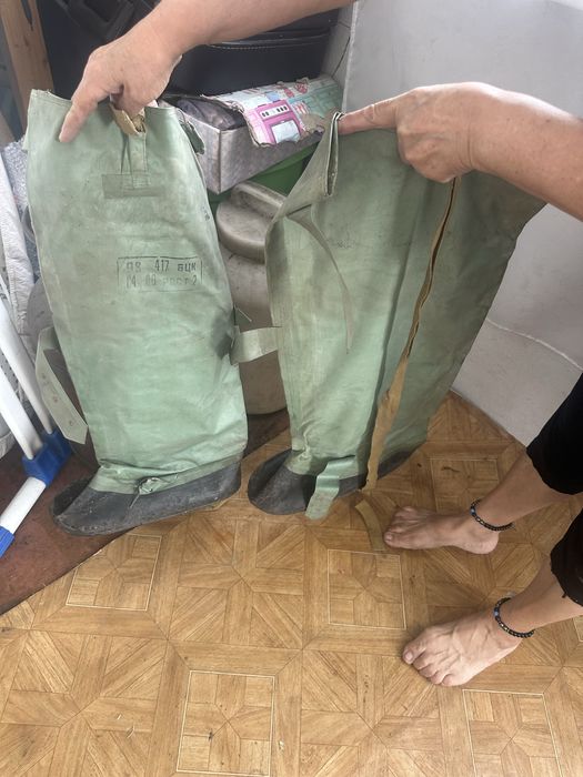 ОЗК сапоги для рыбалки СССР