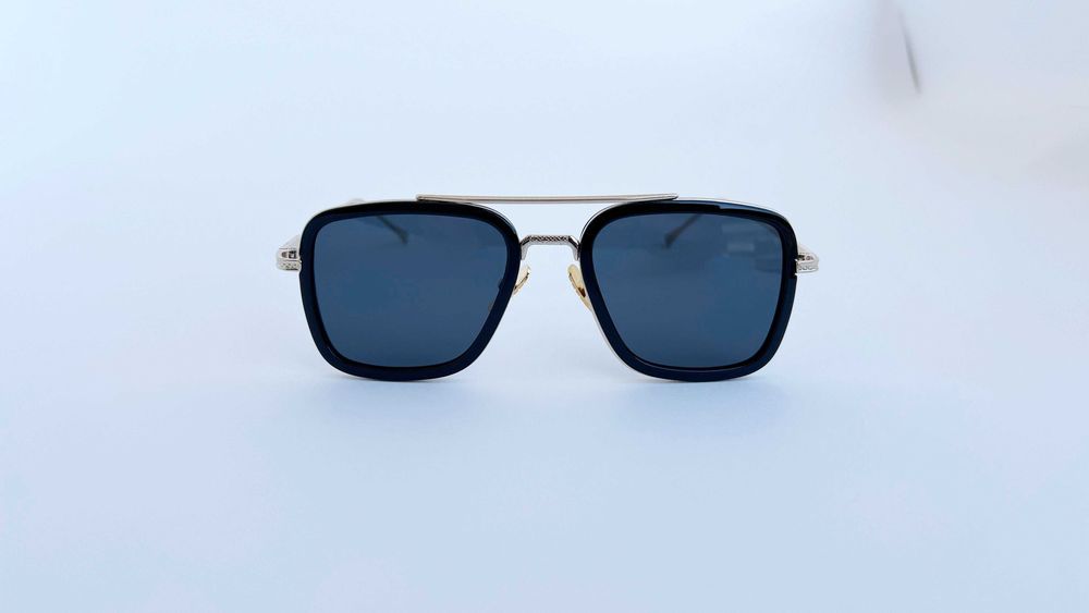 Ochelari de soare Dita Flight Style - Rama aurie Lentile negre