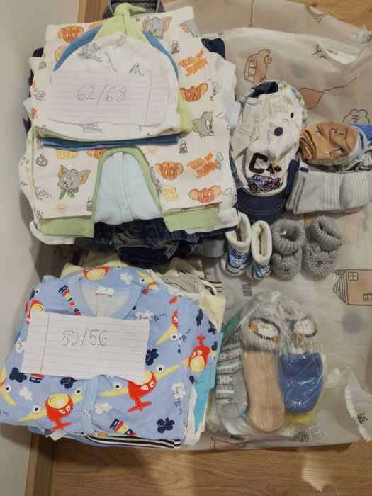 Бебешки комплекти. Нови. Размер 86