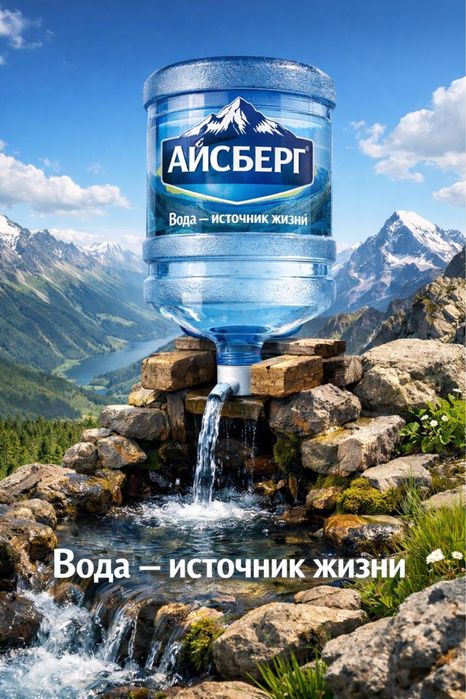 Бесплатная доставка воды 20 литров