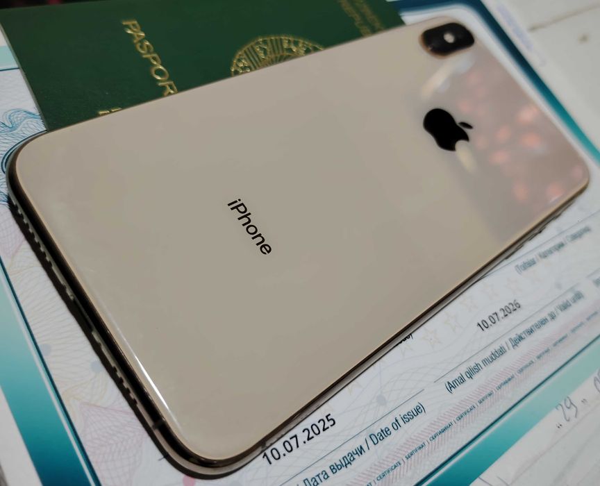 Iphone xs max 256 gold