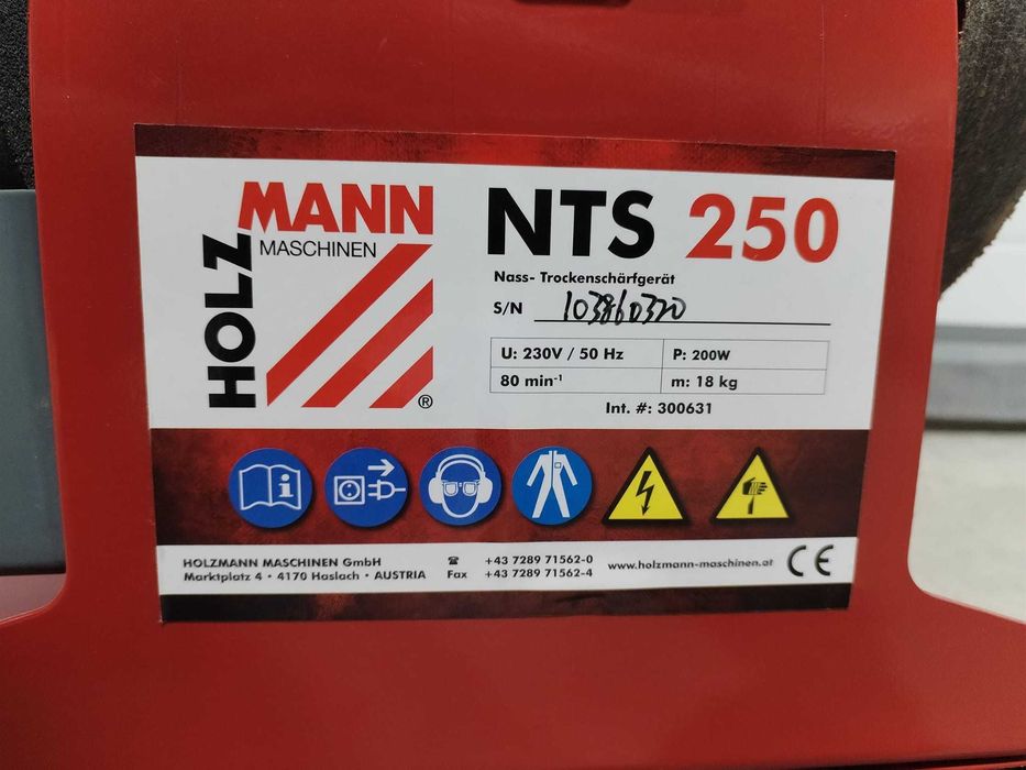 Masina de slefuit in mediu umed si uscat Holzmann NTS 250