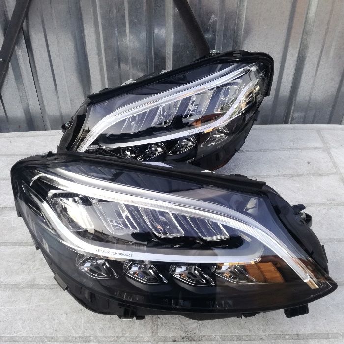 Mercedes C class w205 far full led performance stanga dreapta facelift