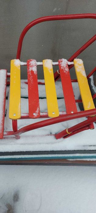 Продам детские санки для двоих