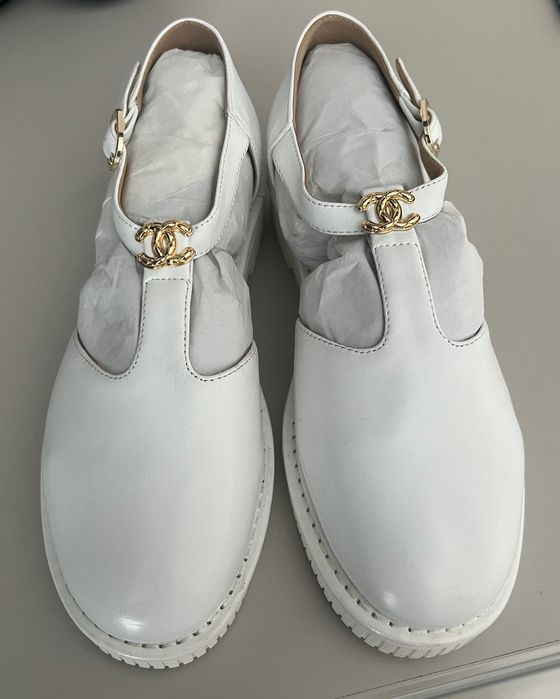 Дамски сандали Chanel естествена кожа 39,40 номер