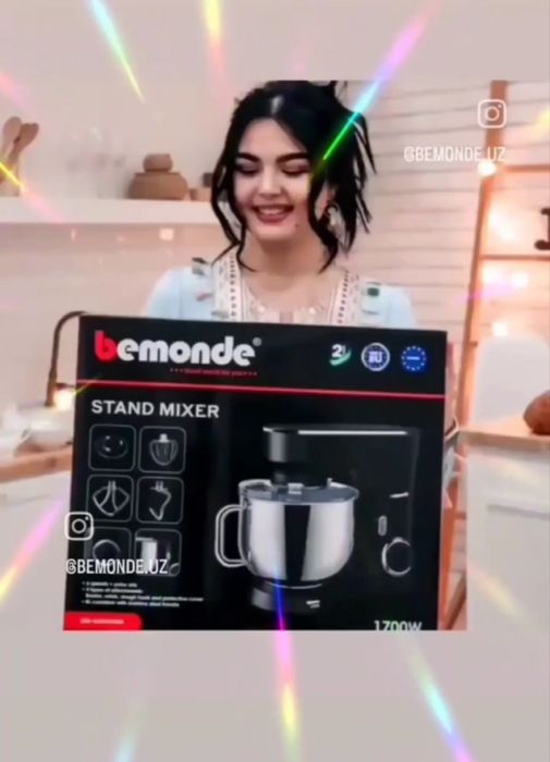 Планетарный Миксер 8 литров Планетарный Миксер 8 литров BEMONDE Mikser