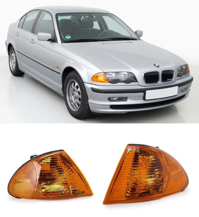 Semnalizari BMW E46 NFL portocaliu NOU