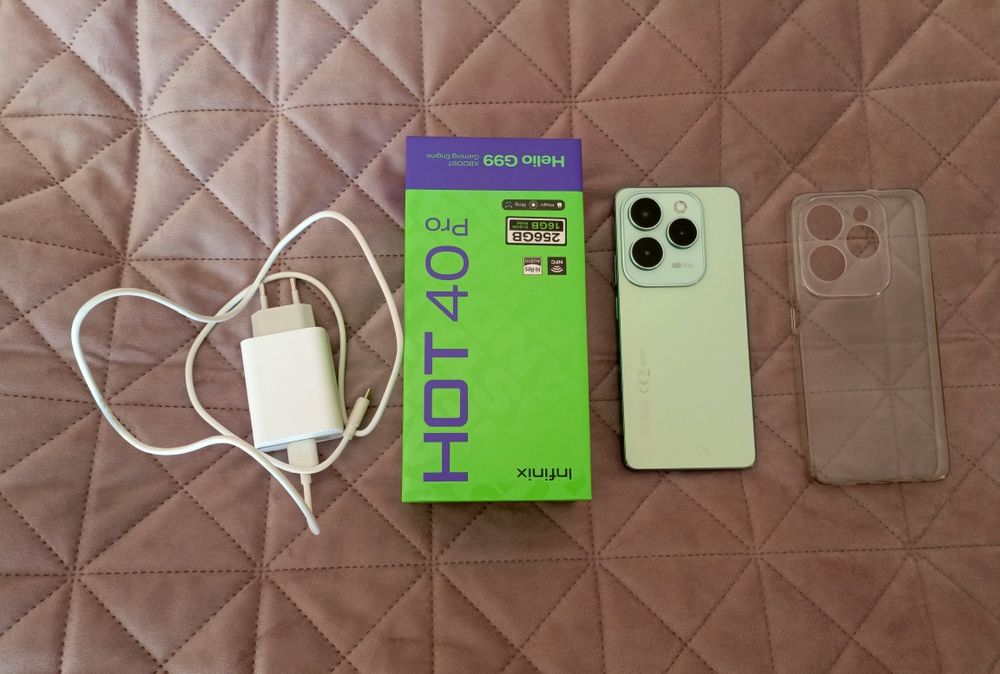 Infinix Hot 40 pro 256 GB green