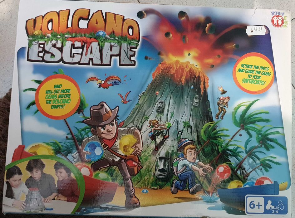 Детска игра Бягство от Вулкана