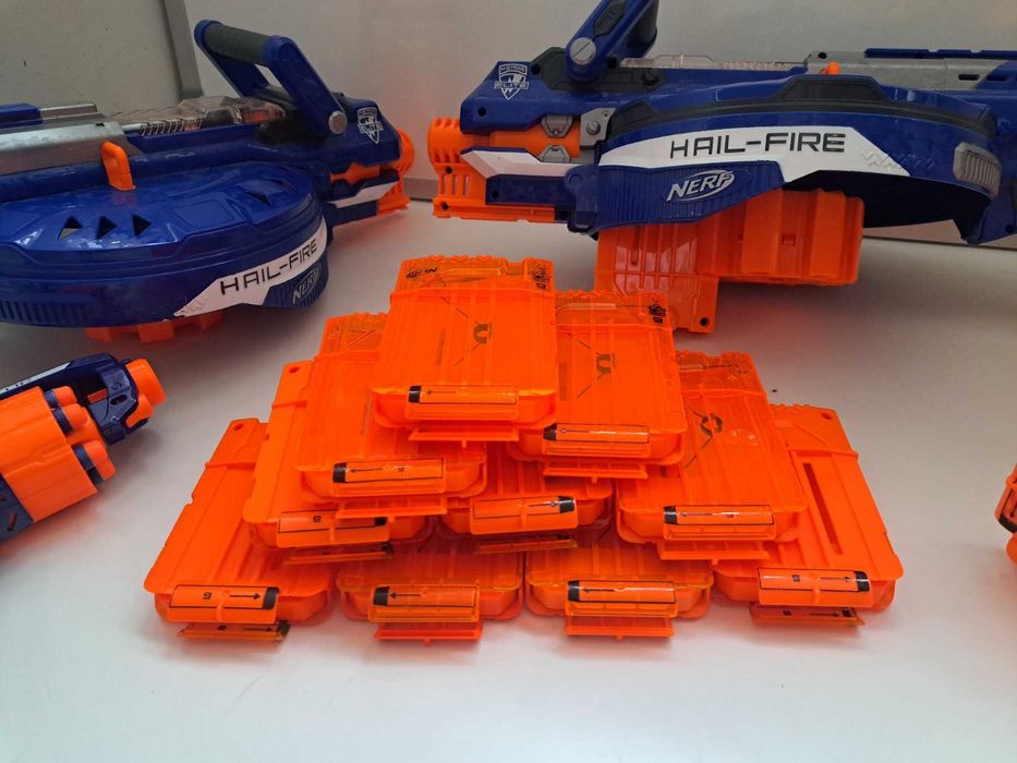НЪРФ, Бластер с батерии : Nerf Gun N-Strike Elite Hail Fire