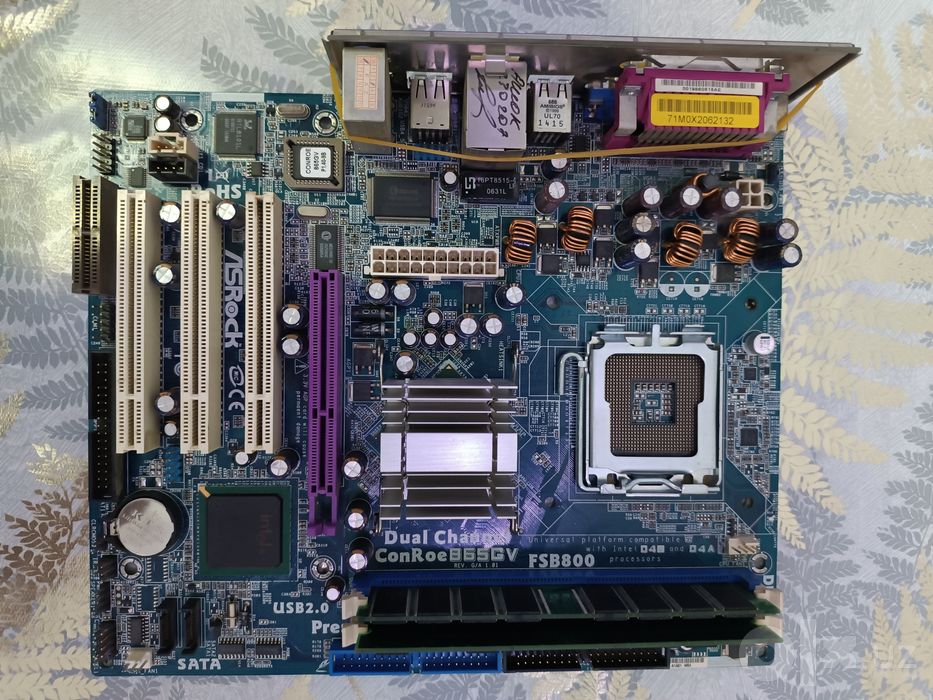 Материнская плата AsRock ConRoe865GV FSB800