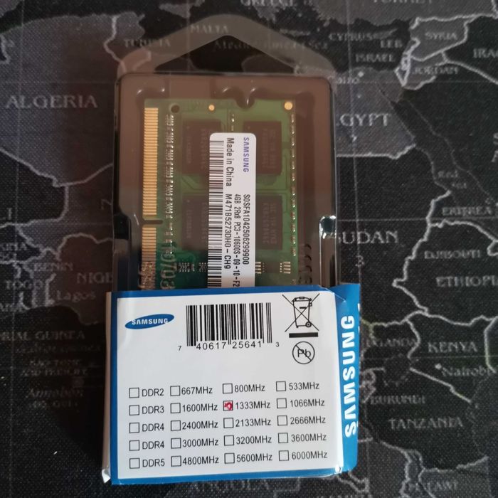 Memorie RAM DDR3 laptop 4GB 1333Mhz Samsung