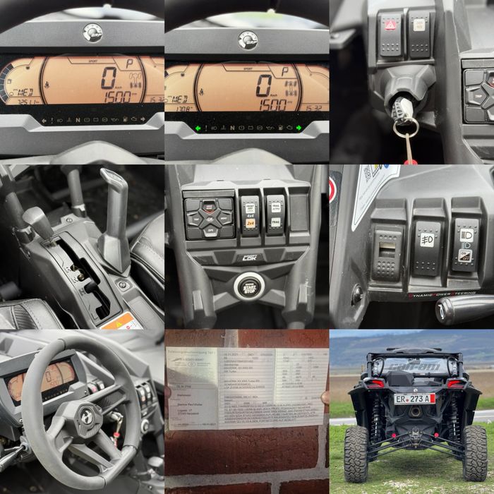 Can am Maverick XRS TURBO RR 200 Cp SSV, UTV IMPECABIL 2022 “Germania”