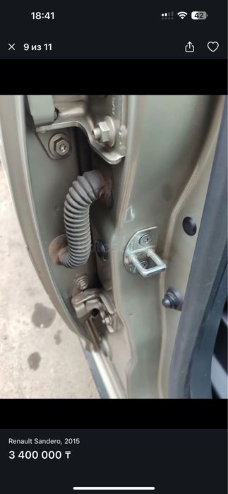 Автомобиль renault dandero 2015