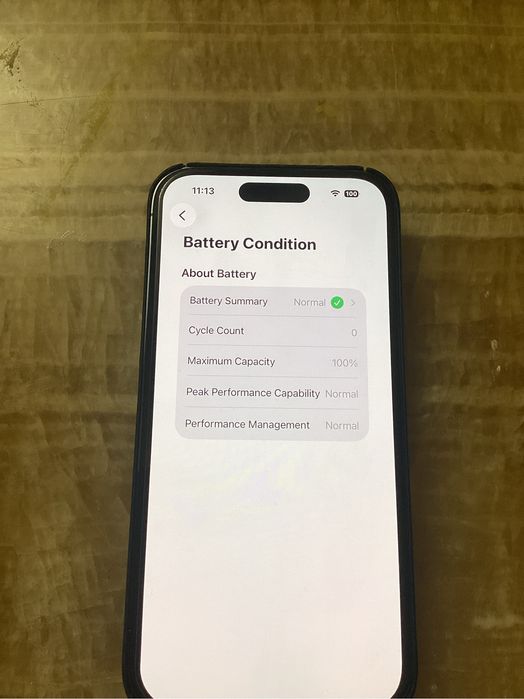 Iphone 14pro 256 purple, 100%