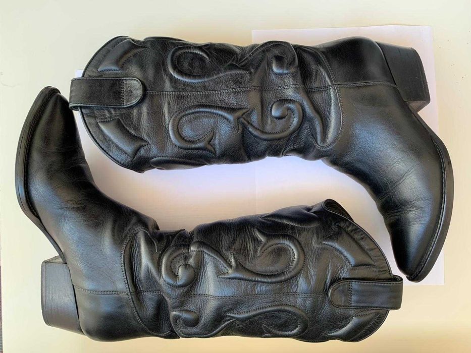 Cizme piele naturala Musette, marime 36, culoare neagra