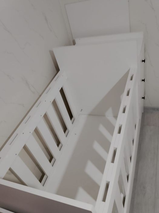 Детский манеж белый новый