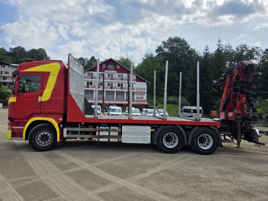 Camion forestier Scania R500