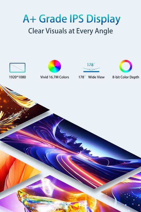 Arzopa A1S Space Gray 14.0 Inch 1080P портативный монитор