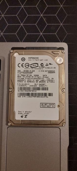 HDD original de PS3 Hitachi 320GB