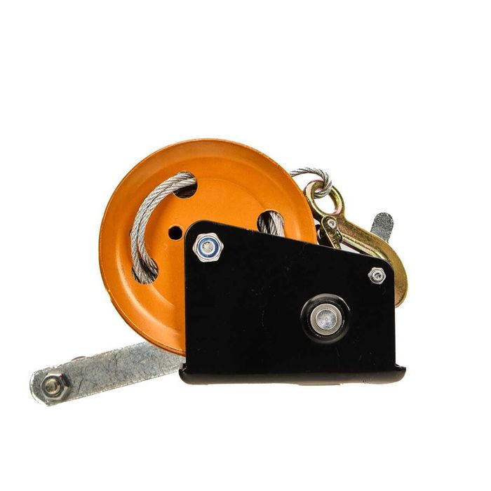 Troliu manual vinci, capacitate 544 kg 1200 lbs, lungime cablu 10