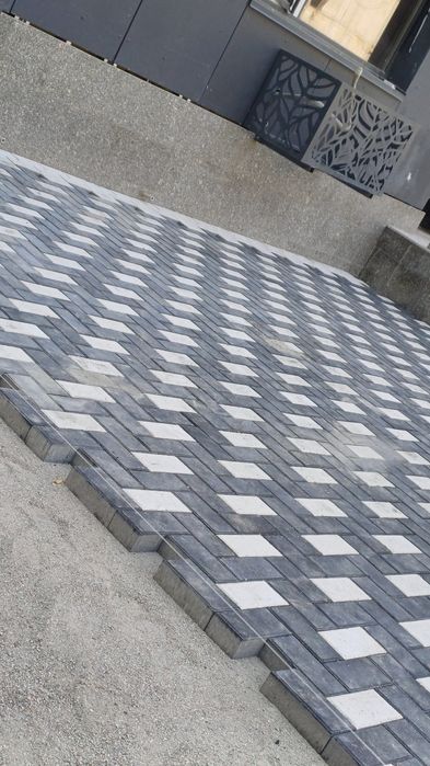 Укладка брусчатки