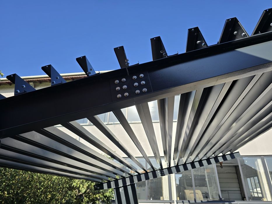 Carport (copertina auto) dimensiuni 6,00m x 5,00m x 2,20m