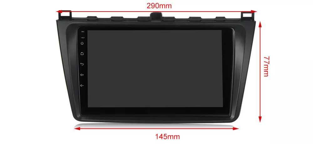 NAVIGATIE Android 14 Mazda 6 2008 - 2013 1/8 Gb Waze CarPlay + CAMERA