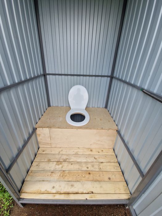 Туалет просторный