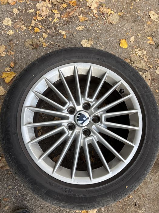VW SKODA Джанти 5х112 17 цола Като нови !!!