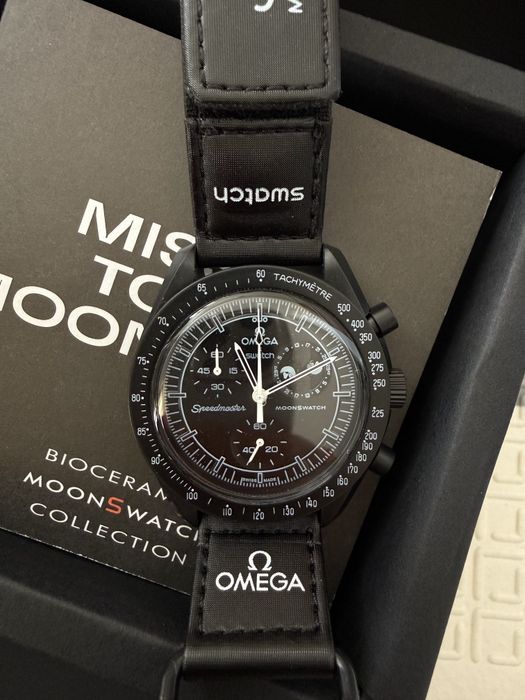Omega Swatch Mission to the Moonphase
