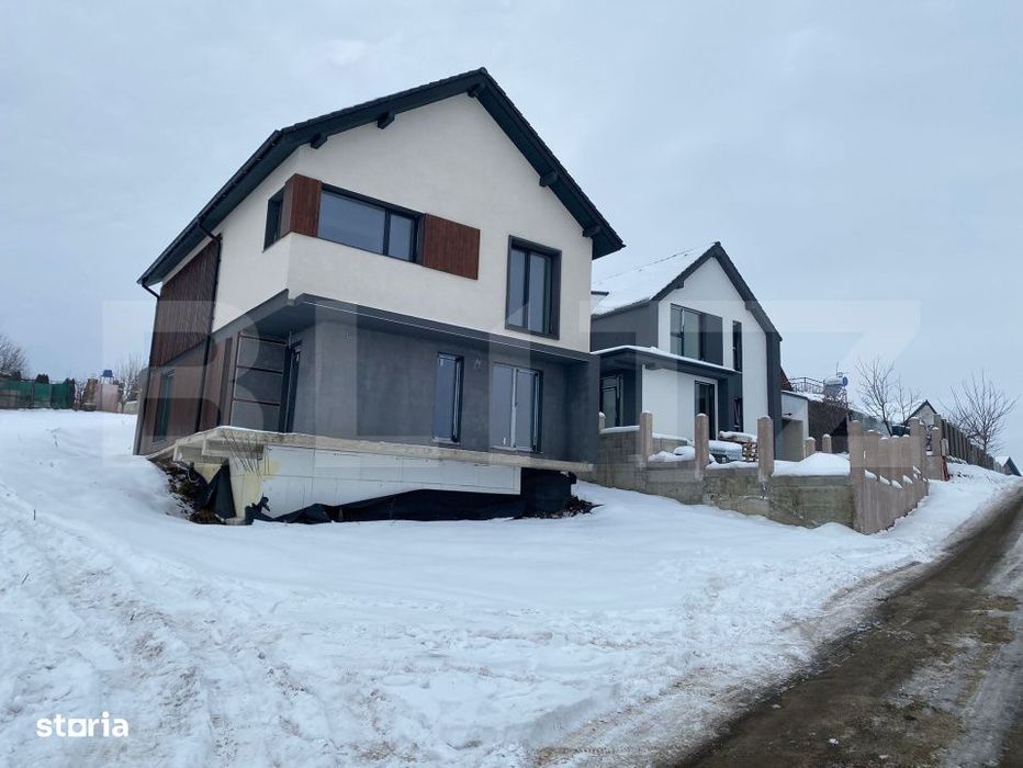 Casa individuala CF, 4 camere, 136mp, teren 700mp cu view la intrare C