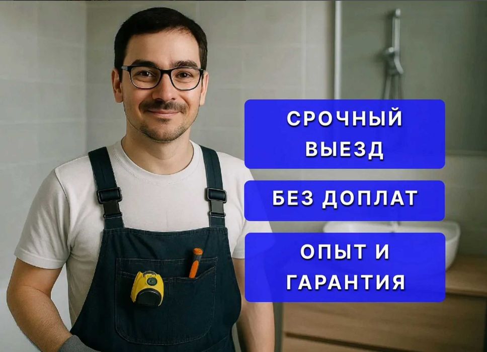 Сантехник механическая прочистка труб. Услуги сантехника